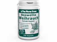 Boswellia Weihrauch 400 mg Extrakt vegane Kapseln 200 Stk. - 6-7 Monatsvorrat
