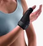 Bort Soft Daumen-Schiene lang, schwarz, Gr. M