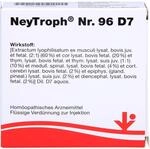 vitOrgan Arzneimittel GmbH NEYTROPH Nr.96 D 7 Ampullen 5X2 ml