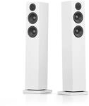 Audio Pro A38W Active Stereo Multiroom Speakers, 2&times;75W Class-D, HDMI ARC,...