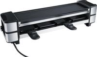Steba RC 140 Guss-Raclette &ndash; PFAS-freie Keramikbeschichtete Grillplatte, Wendbar, 4