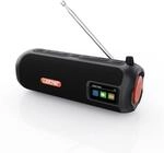 LEICKE DAB+ Radio Tube - Tragbarer Bluetooth Lautsprecher mit DAB+/FM, 4500mAh...