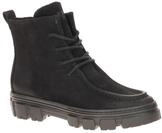 Paul Green 5499 Damen Stiefelette | Schn&uuml;rstiefel, Schwarz, Rei&szlig;verschluss,