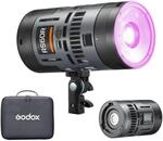 Godox RS60R RGB LED Videoleuchte 60W CCT 1800K-10000K Integrierte APP-Steuerung