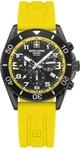 swiss alpine military Herren Uhr Chronograph Analog Quarz 7029.9878SAM Silikon