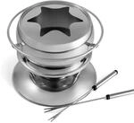 Swissmar F66919 Z&uuml;ri Fondue Set 11-teiliges, Edelstahl, 2.2L, Fondue-Set f&uuml;r