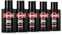 Alpecin Grey Attack Coffein & Color Shampoo - 5 x 75 ml - Gegen graue Haare 