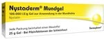 Nystaderm Mundgel 25 g gegen Mundsoor mit Nystatin