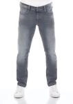 MUSTANG Jeans Herren Stretch Oregon Tapered Fit Jeanshose Hose Denim, L&auml;nge:34L,