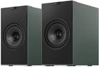 KEF Coda W Kabellose HiFi-Regallautsprecher, Moss Green | Bluetooth 5.4 aptX Lossless