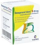 Omeprazol dura S 20 mg Hartkapseln bei Sodbrennen, 14 St. Kapseln