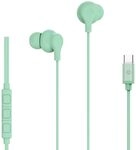 Celly, In-Ear-Kopfh&ouml;rer mit USB-C-Kabel, mit Antwort-Taste, Lautst&auml;rkeregler,