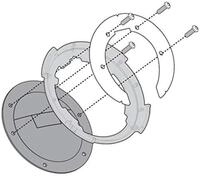 Tankbefestigung TANKLOCK Tankrucks&auml;cke