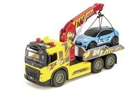 Dickie Toys - Volvo Abschleppwagen Giant Tow Truck (54 cm) mit Ford Auto (26 cm) -