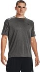 Under Armour Men's Tech 2.0 Short Sleeve T-Shirt - Carbon Heather / / Black - 5XL