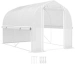Outsunny Gew&auml;chshaus 3 x 2 x 2 m Foliengew&auml;chshaus mit 4 Fenster & T&uuml;r,...