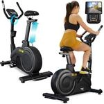 TREX SPORT Hometrainer Fahrrad EXEN bis 150kg 21 App Trainingsprogramme | TX-950EB
