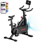 JASPORT C3 Ergometer Heimtrainer Fahrrad, Leises Indoor Fitnessbike mit Magnetischem