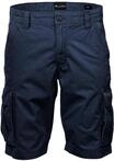 Amaci&Sons Herren Cargoshorts M&auml;nner Kurze Bermuda Hose Regular Fit 7027 Navyblau