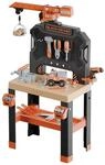Smoby &ndash; Black+Decker Kinderwerkbank mit Kran &ndash; 87 Zubeh&ouml;rteile inkl. 7 Werkzeuge