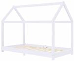vidaXL Kiefernholz Massiv Kinderbett Hausbett Bettenhaus Spielbett Kinder Bett