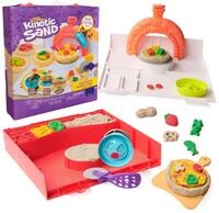 Kinetic Sand Squish Pizza Set - 453 g original kinetischer Sand, ab 5 Jahre 