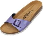 Palado Damen Pantoletten Malta Matt - Sandalen Made in Spain - Hausschuhe mit