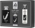 Lattafa Pride Ishq Al Shuyukh Silver Geschenkset (3-teilig)