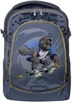 Walker Schulrucksack Rucksack mit Laptopfach Fame 2.0 LED Backpack 28L Banana...