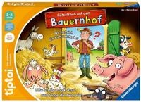 Ravensburger tiptoi Spiel 00125 R&auml;tselspa&szlig; auf dem Bauernhof - Lernspiel ab 3