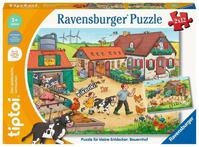 Ravensburger tiptoi 00136 Puzzle f&uuml;r kleine Entdecker: Bauernhof, Puzzle f&uuml;r Kinder