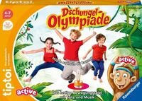 Ravensburger tiptoi&reg; Active Spiel 00129, Dschungel-Olympiade, Bewegungsspiel ab 4