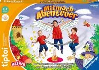Ravensburger tiptoi Active Spiel 00130, Mitmach-Abenteuer, Bewegungsspiel ab 3