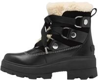 Sorel Damen Joan Frwd Cozy Boots Wasserdicht Winter, Schwarz/Schwarz, 41 EU