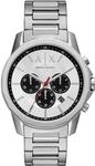Armani Exchange Herrenuhr Quarz/Chrono Uhrwerk 44mm Geh&auml;usegr&ouml;&szlig;e mit einem