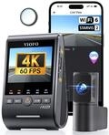 VIOFO A329S 2CH 4K 60FPS Dashcam vorne hinten, 4K + 2K Dual Dashcam Auto, Upgraded