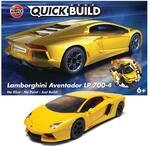 Airfix QUICKBUILD Lamborghini Aventador Modellbausatz, gelb