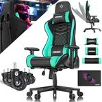 KESSER&reg; Gamingstuhl Ergonomisch Gaming Stuhl B&uuml;rostuhl mit Kopfst&uuml;tze &