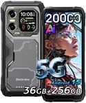 Blackview Xplore1 5G Outdoor Handy ohne Vertrag, 36GB+256GB/2TB AI Handy, 20000mAh