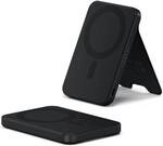 SATECHI OntheGo&trade; Powerbank, Qi2 Power Bank 5000 mAh, 15W Schnellladung, tragbarer