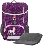 Step by Step Rucksack-Set KID &bdquo;Pretty Unicorn Nuala, lila, mit Sitzkissen,