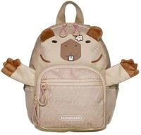 Schneiders Rucksack Freizeitrucksack Mini Backpack 6L Caro Capybara hellbraun