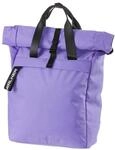Walker Classic Rucksack Roll Top Lavender mit Hauptfach, Laptopfach, ergonomischen