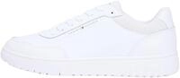 Tommy Hilfiger Herren Court Sneaker Lite Block zum Schn&uuml;ren, Wei&szlig; (White), 44