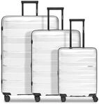 Bergpfeil Koffer-Set 3-teilig |Hochwertiges Polypropylen-Material |mit Dehnfalte