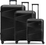 Pactastic Ultra leicht Hartschalen Koffer-Set 3-teilig | Robustes Polypropylen