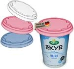 Koziol FRESH Mehrweg-Frischedeckel 3er-Set | robuste & dehnbare Abdeckung f&uuml;r