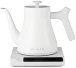 CHiATO flowPLAY Classic Elektrischer Wasserkocher, 0.6 l - Wei&szlig;