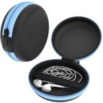 EAZY CASE Universal Tasche f&uuml;r In-Ear Kopfh&ouml;rer mit Netzfach - Hardcase