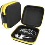EAZY CASE Universal Tasche f&uuml;r In-Ear Kopfh&ouml;rer mit Netzfach - Hardcase